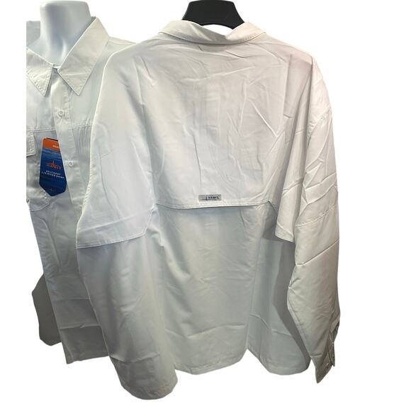 Habit Men's Size 4XL Long-Sleeve Button-Front Vented Outdoor Shirt Bundle - Picture 2 of 9